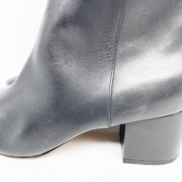 Cole Haan Women's Elyse Black Leather Booties Size 9.5B - Picture 12 of 14